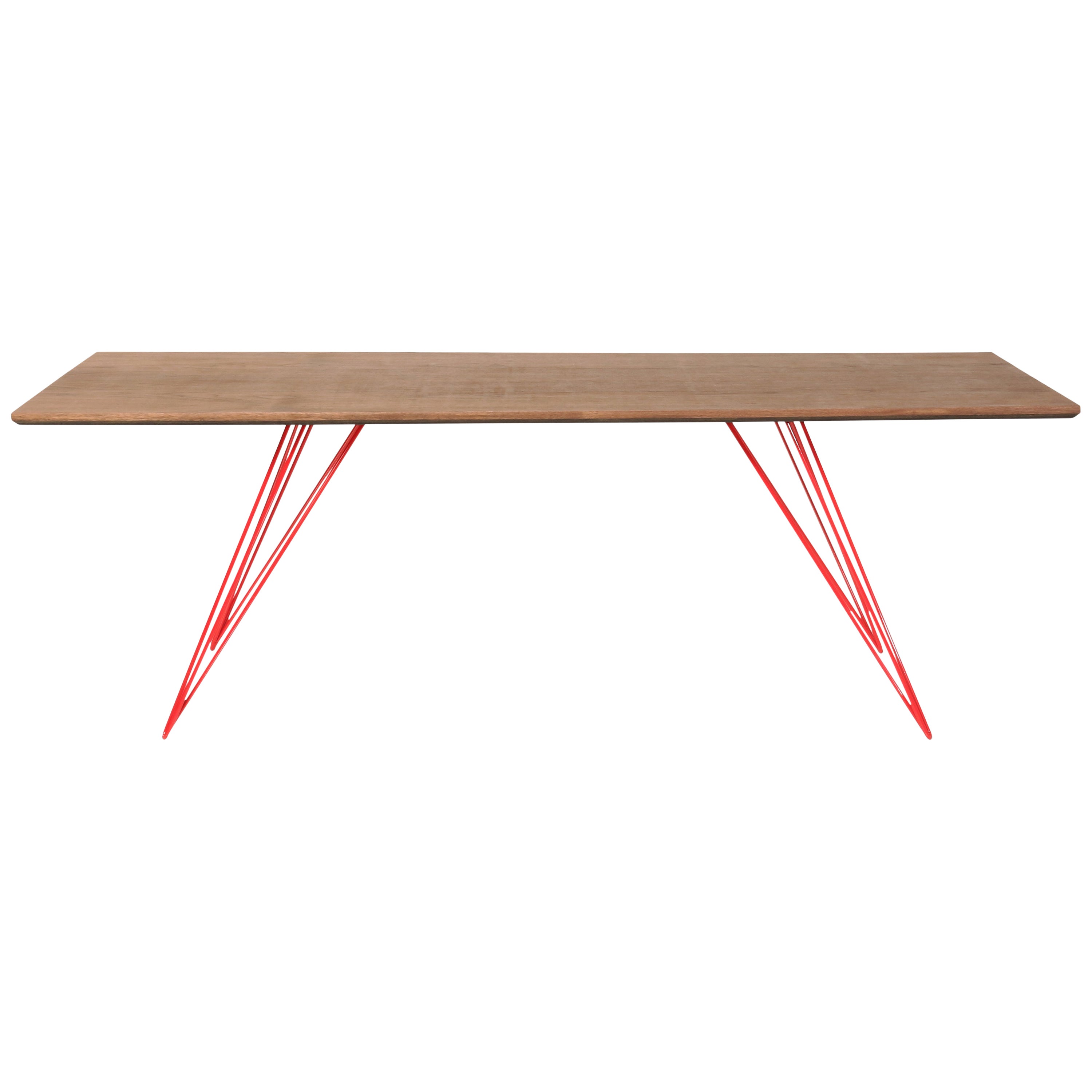 Mesa de centro Williams Hairpin Rectangular Nogal Rojo