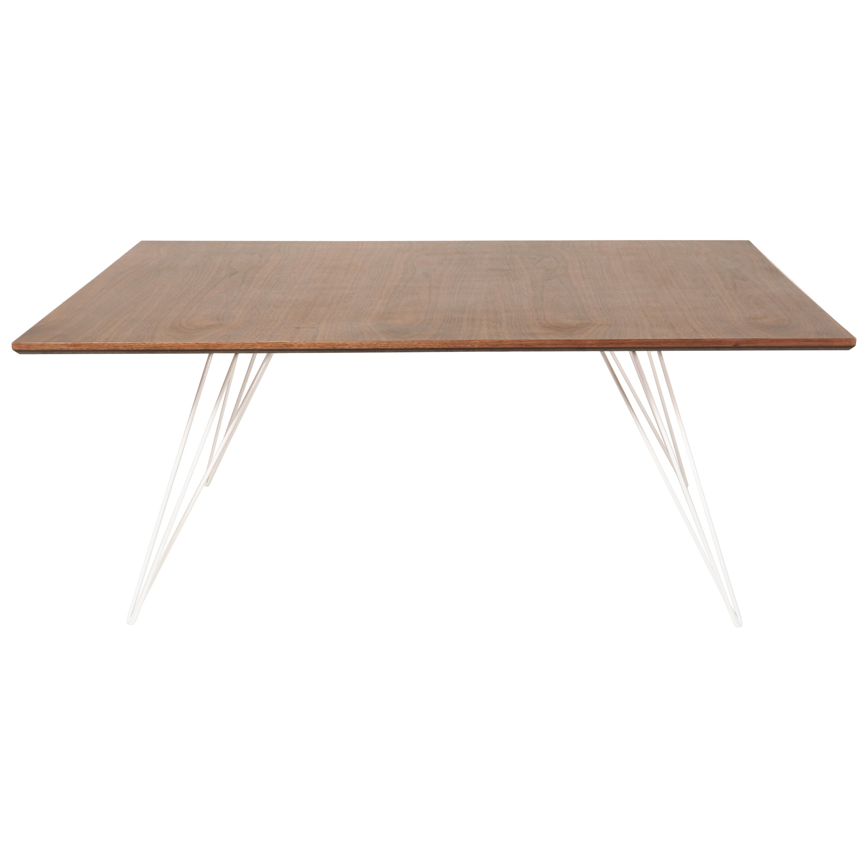 Mesa de centro Williams Hairpin Rectangular Nogal Blanco