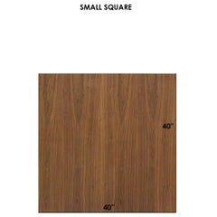 Williams Hairpin Coffee Table Square Walnut Black