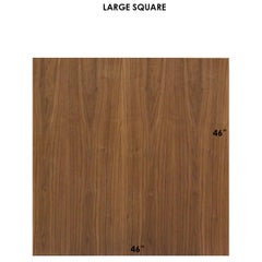 Williams Hairpin Coffee Table Square Walnut Pink