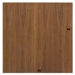 Williams Hairpin Coffee Table Square Walnut Yellow