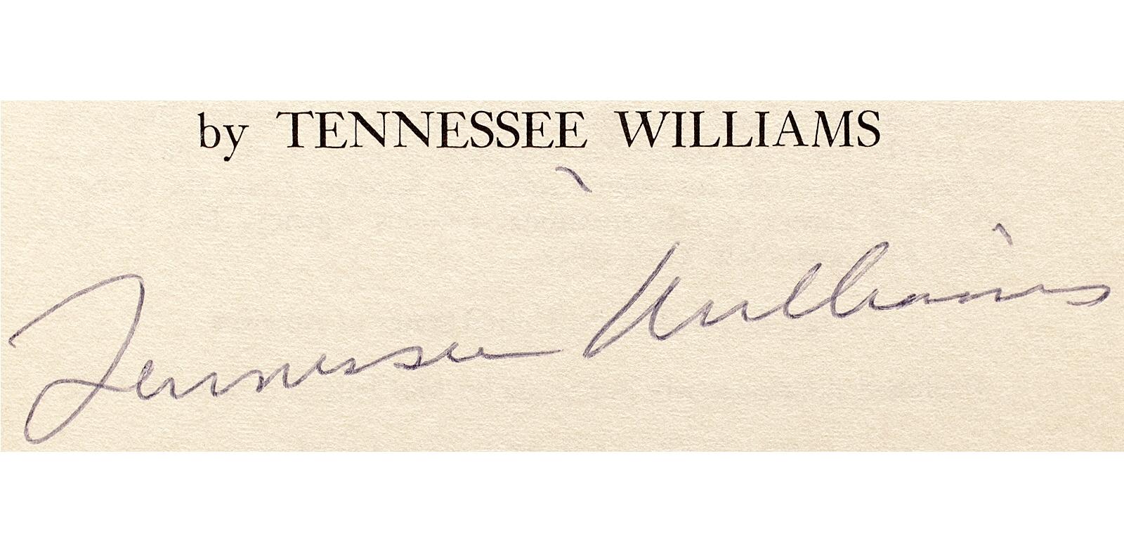 Fabric Williams, Tennessee. Small Craft Warnings, 'First Edition - Signed - 1972' For Sale