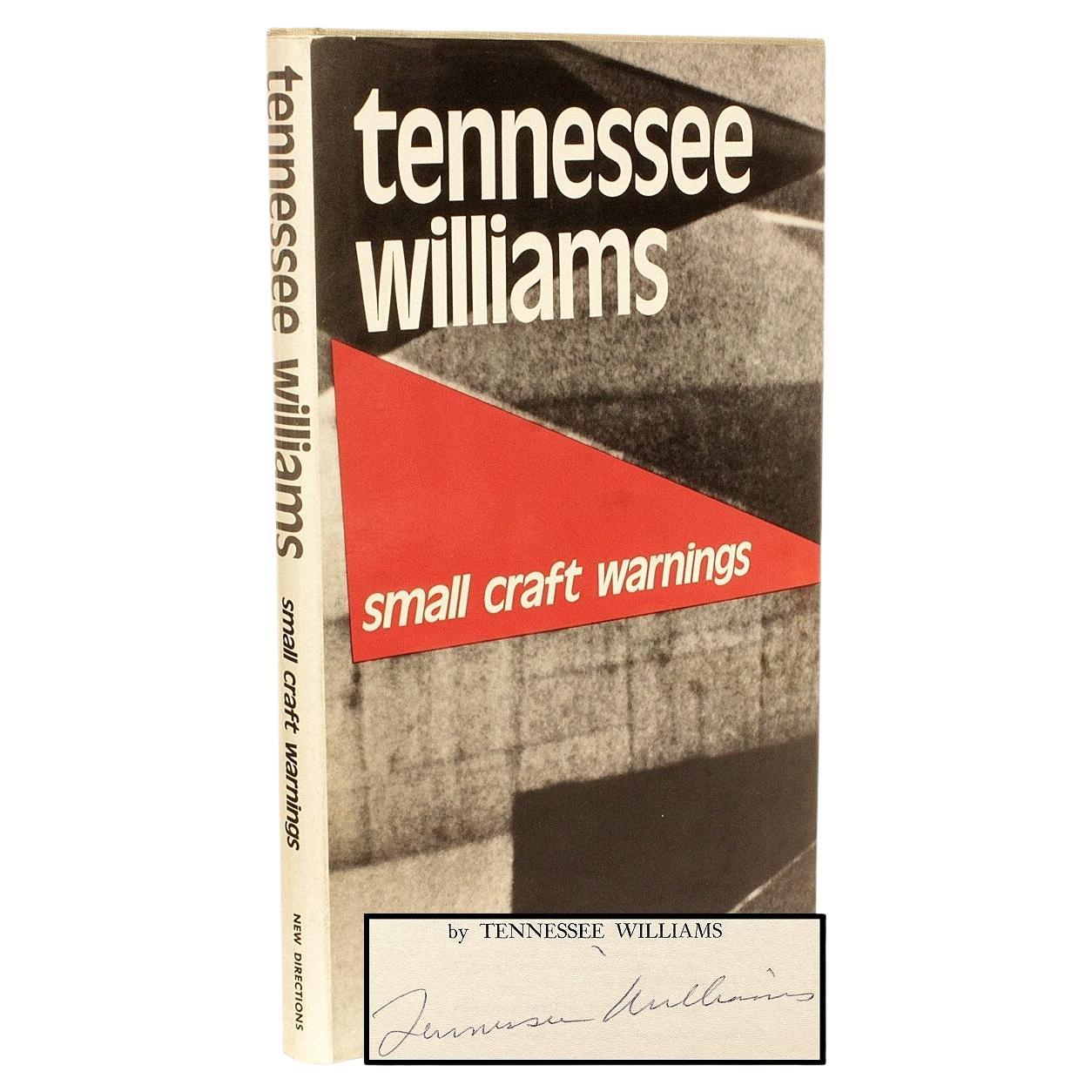 Williams, Tennessee. Small Craft Warnings, 'First Edition - Signed - 1972'