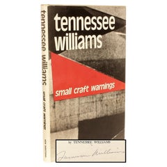 Vintage Williams, Tennessee. Small Craft Warnings, 'First Edition - Signed - 1972'