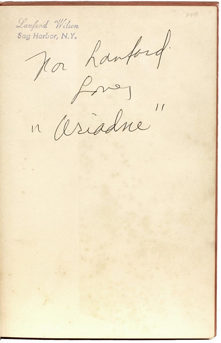 American Williams, Tennessee, Sweet Bird of Youth, 'First Edition, Inscribed, 1959' For Sale