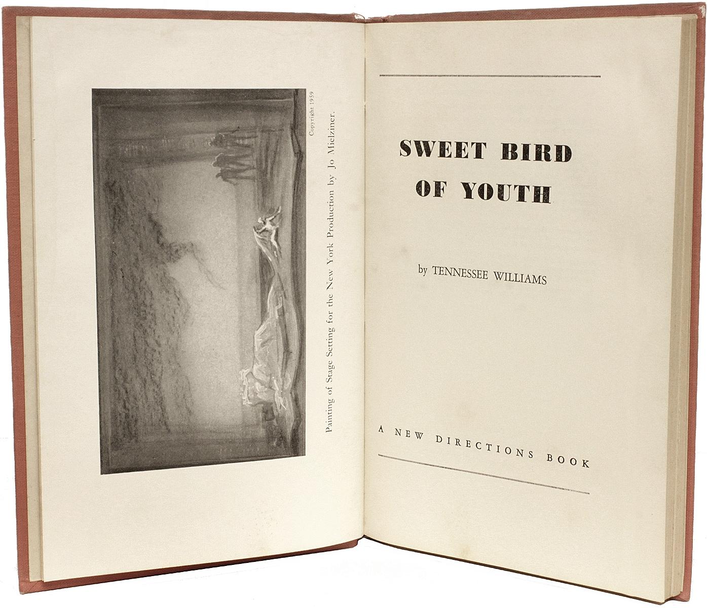 Mid-20th Century Williams, Tennessee, Sweet Bird of Youth, 'First Edition, Inscribed, 1959' For Sale