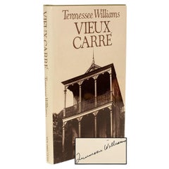 Williams, Tennessee. Vieux Carre, 'First Edition - Signed - 1979'