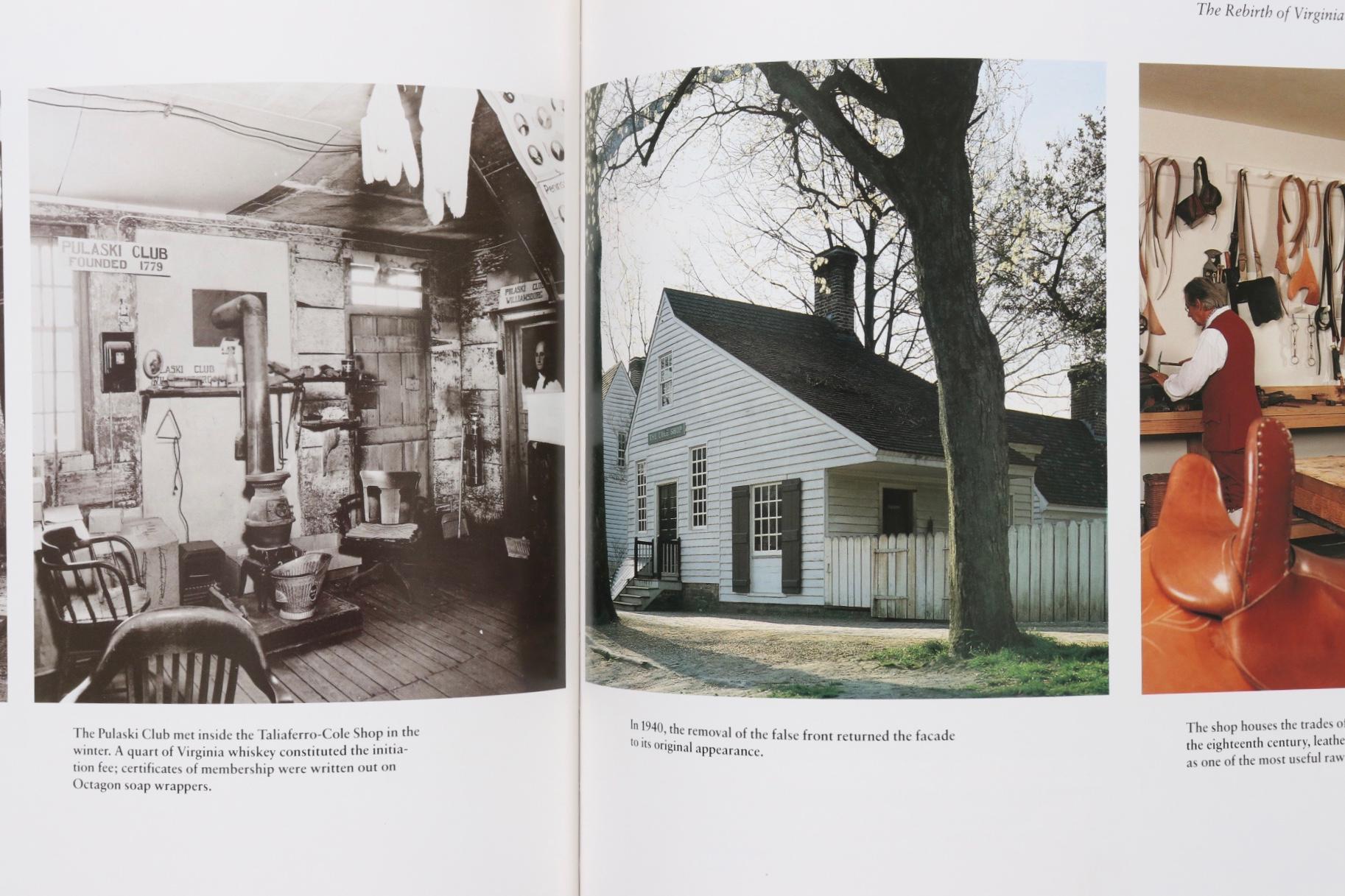 Paper Williamsburg before and After, the Rebirth of Virginia's Colonial Capital For Sale