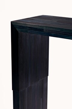 Williamsburg Console in Straw Marquetry
