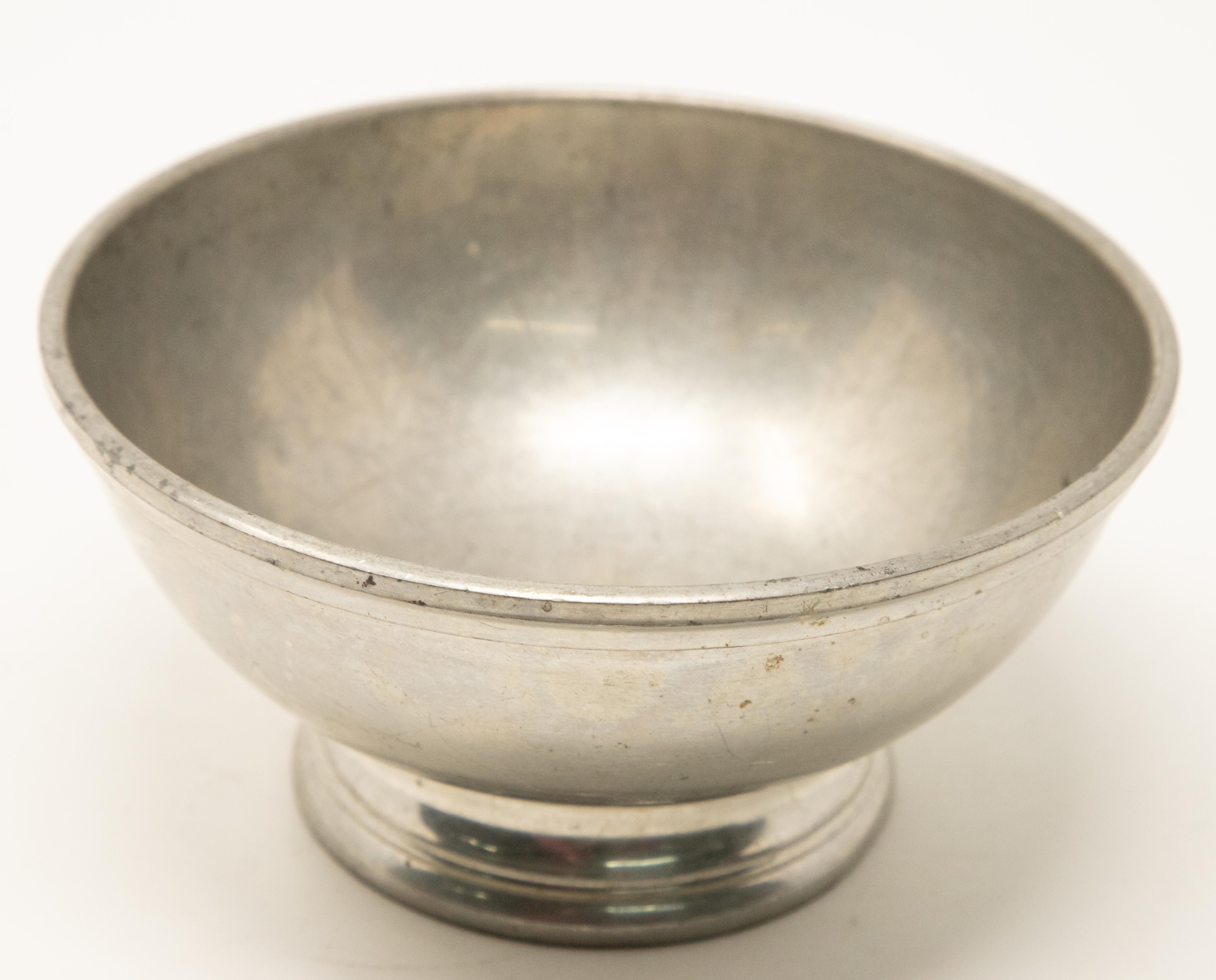 American Williamsburg Stieff Pewter Bowl For Sale