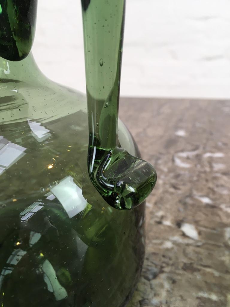 Williamsburg VA Jamestown Historical Glass Reproduction Onion Bottles, 1960s 9