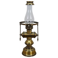 Willian Fawecett – Messing-Apothekenlampe mit Leselampe im Apothekerstil, 22"