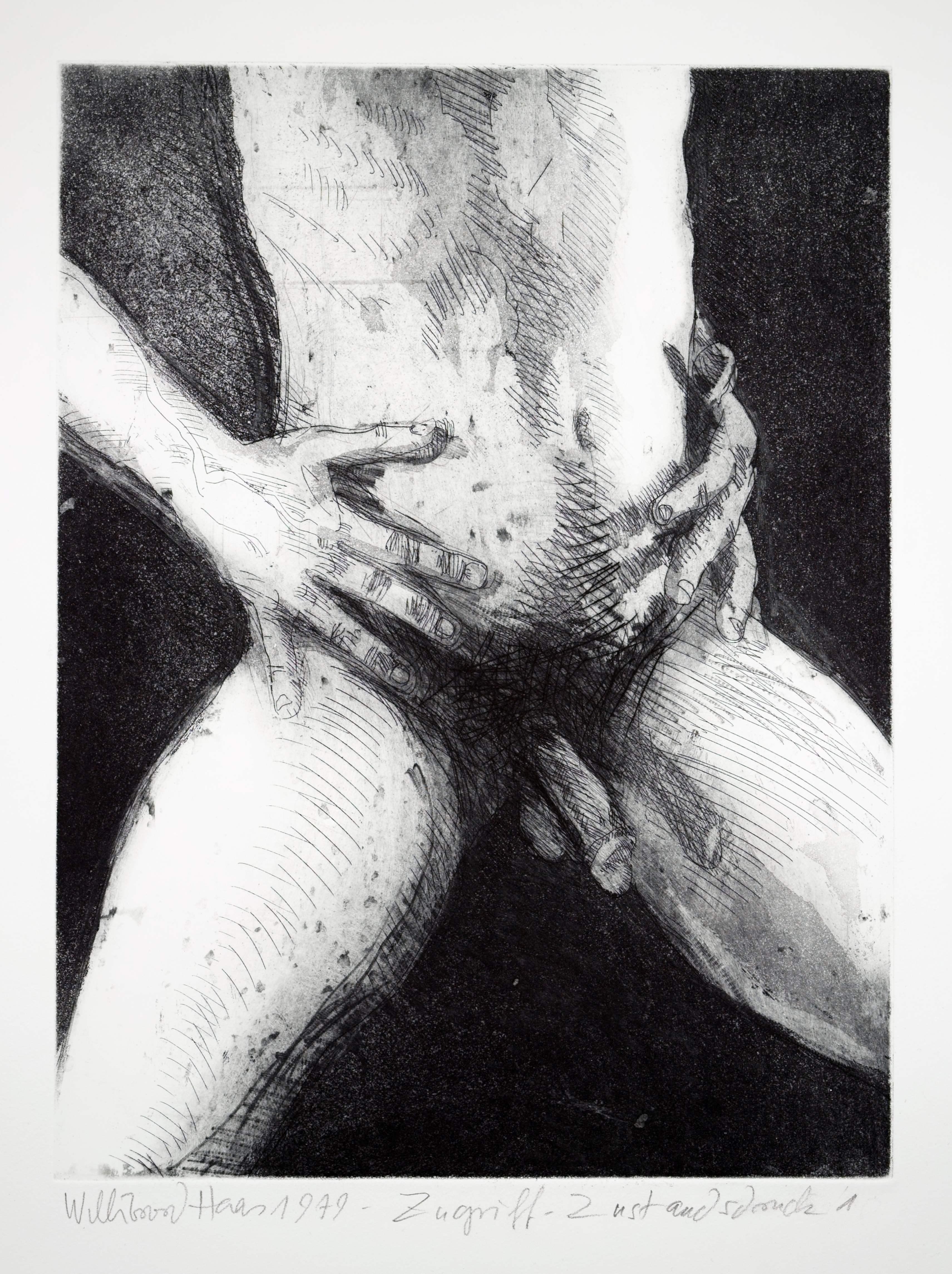 Willibrord Haas Nude Print – Access