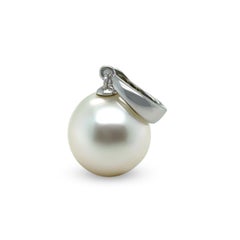 Willie Creek Pearls 18ct White Gold Australian South Sea Pearl Pendant