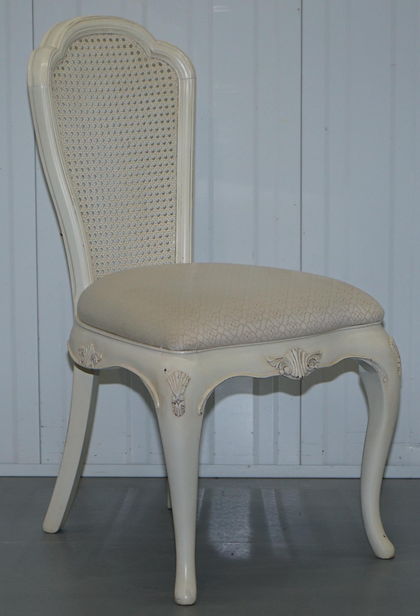 Willis Gambier Ivory Collection Dressing Table Mirror & Chair French Collection 5