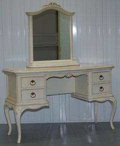 Willis Gambier Ivory Collection Dressing Table Mirror & Chair French Collection