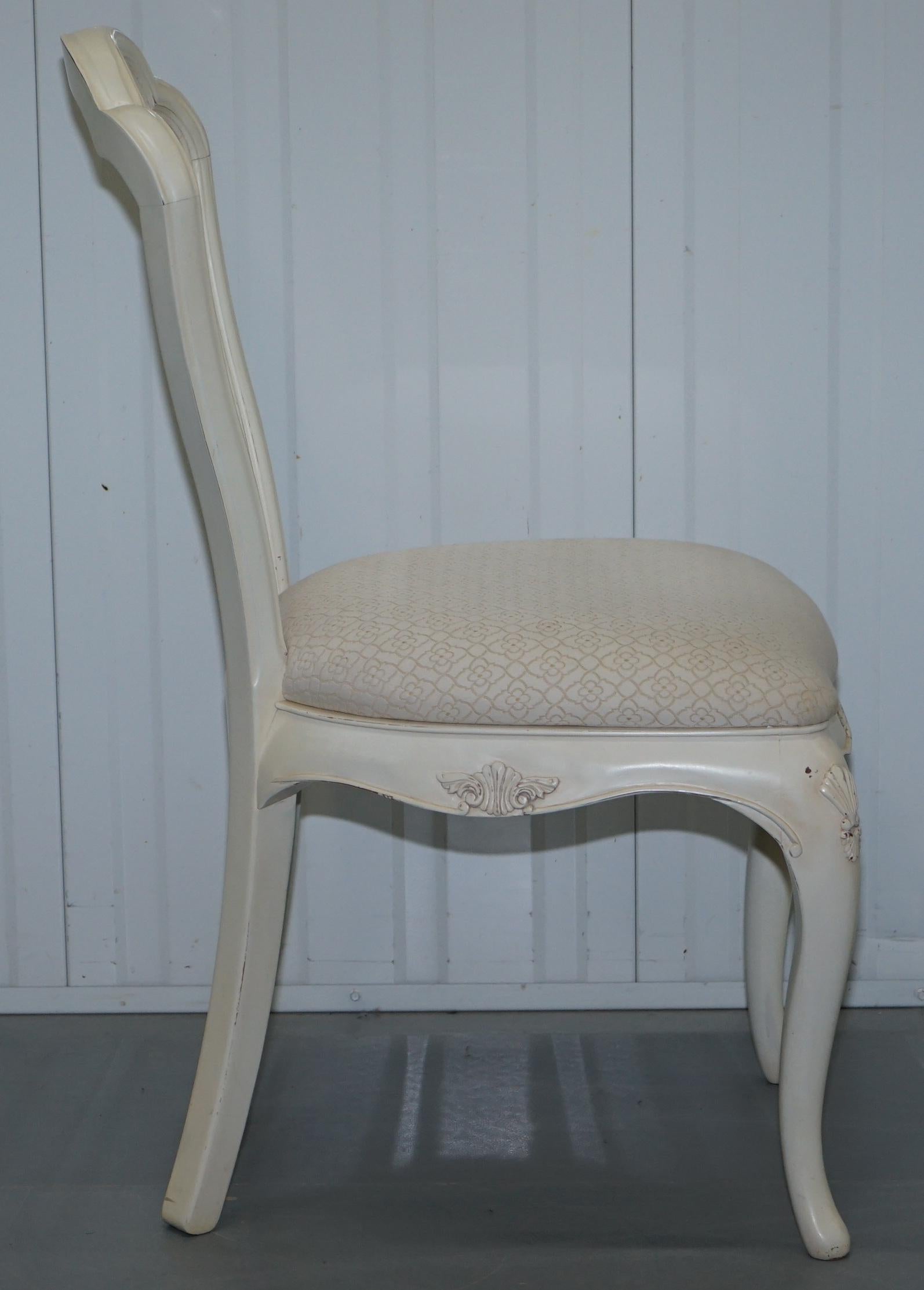 Willis Gambier Ivory Collection Dressing Table Mirror & Chair French Collection 9