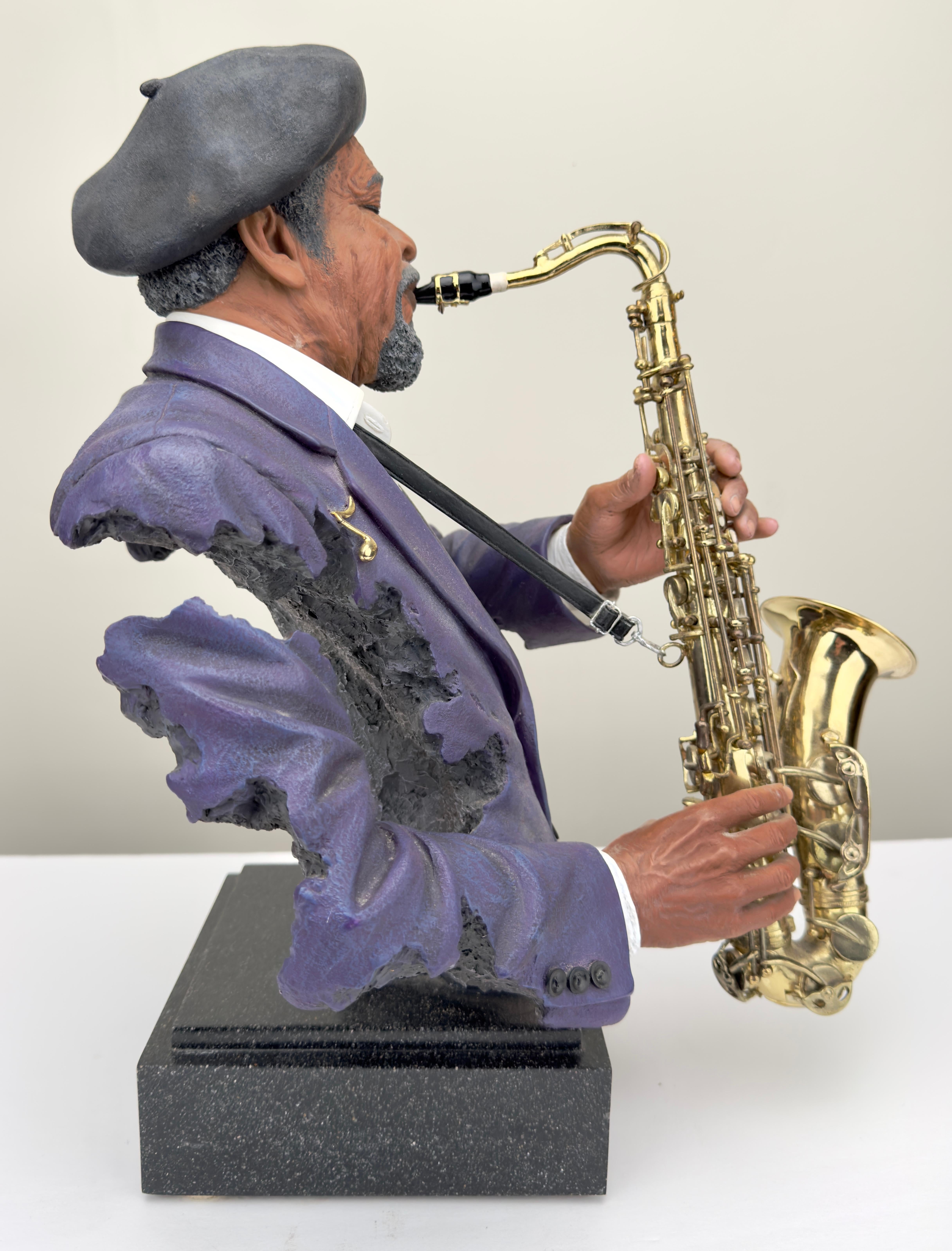 
Sculpture de jazz de collection réalisée par Willitts Designs International et Sheng Lung, intitulée 