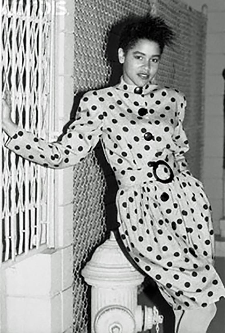 Williwear by Willi Smith Vintage Documented Polka Dot Dress, 1984 For Sale 1