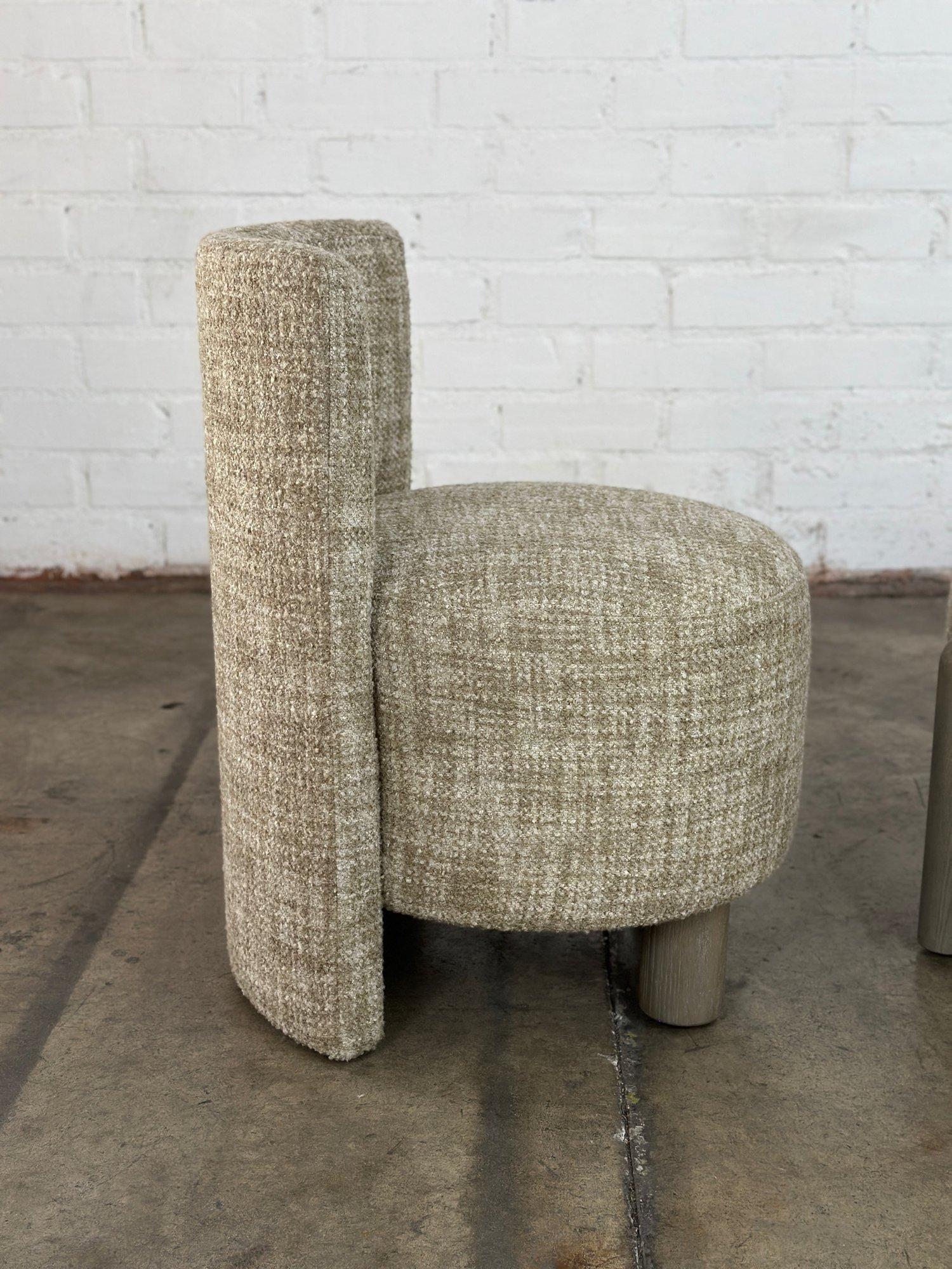Modern Willoughby Style Stools - Set Of Three For Sale