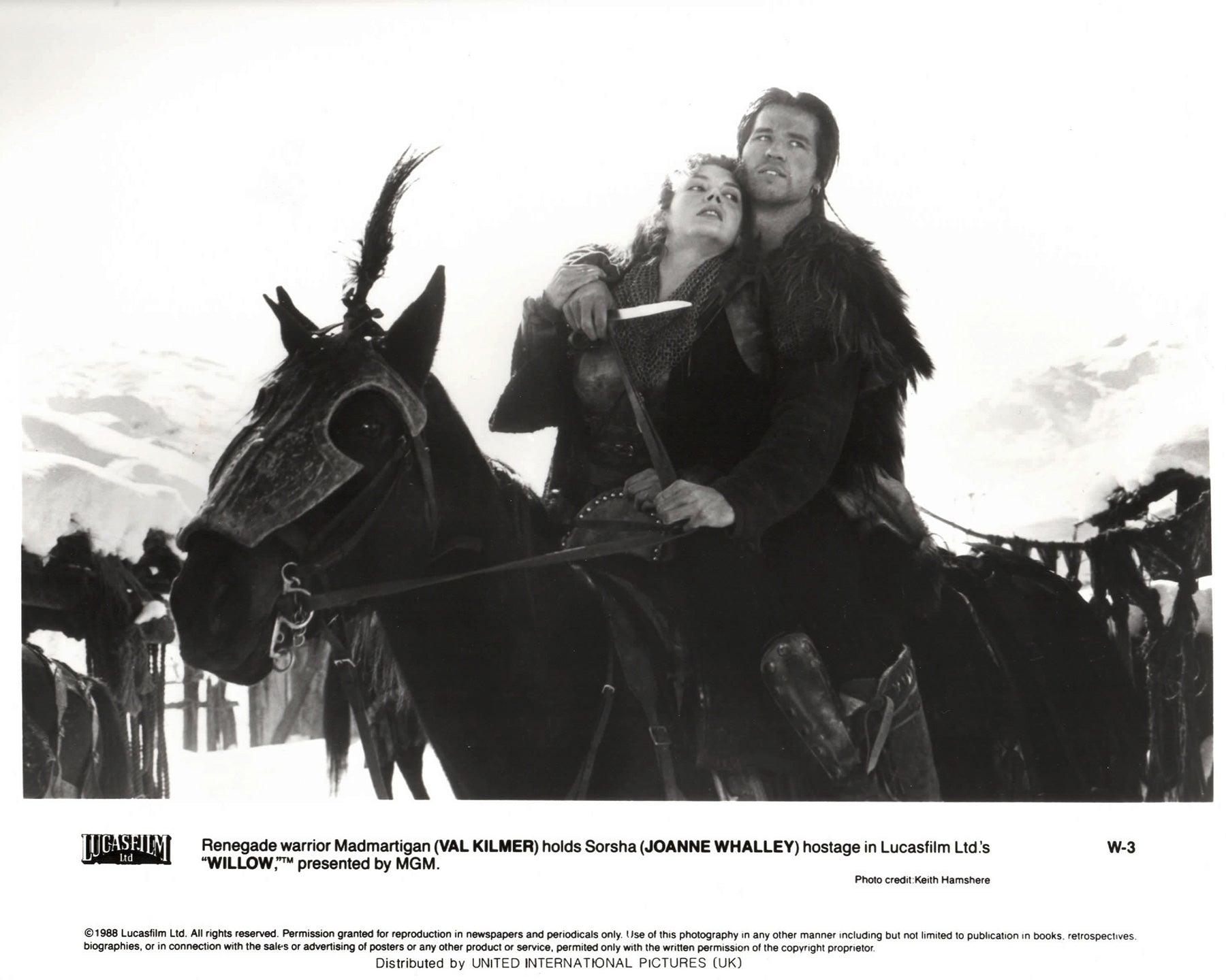 Carta Willow 1988 Pubblicità Film Film Stampa Ancora incorniciato in vendita