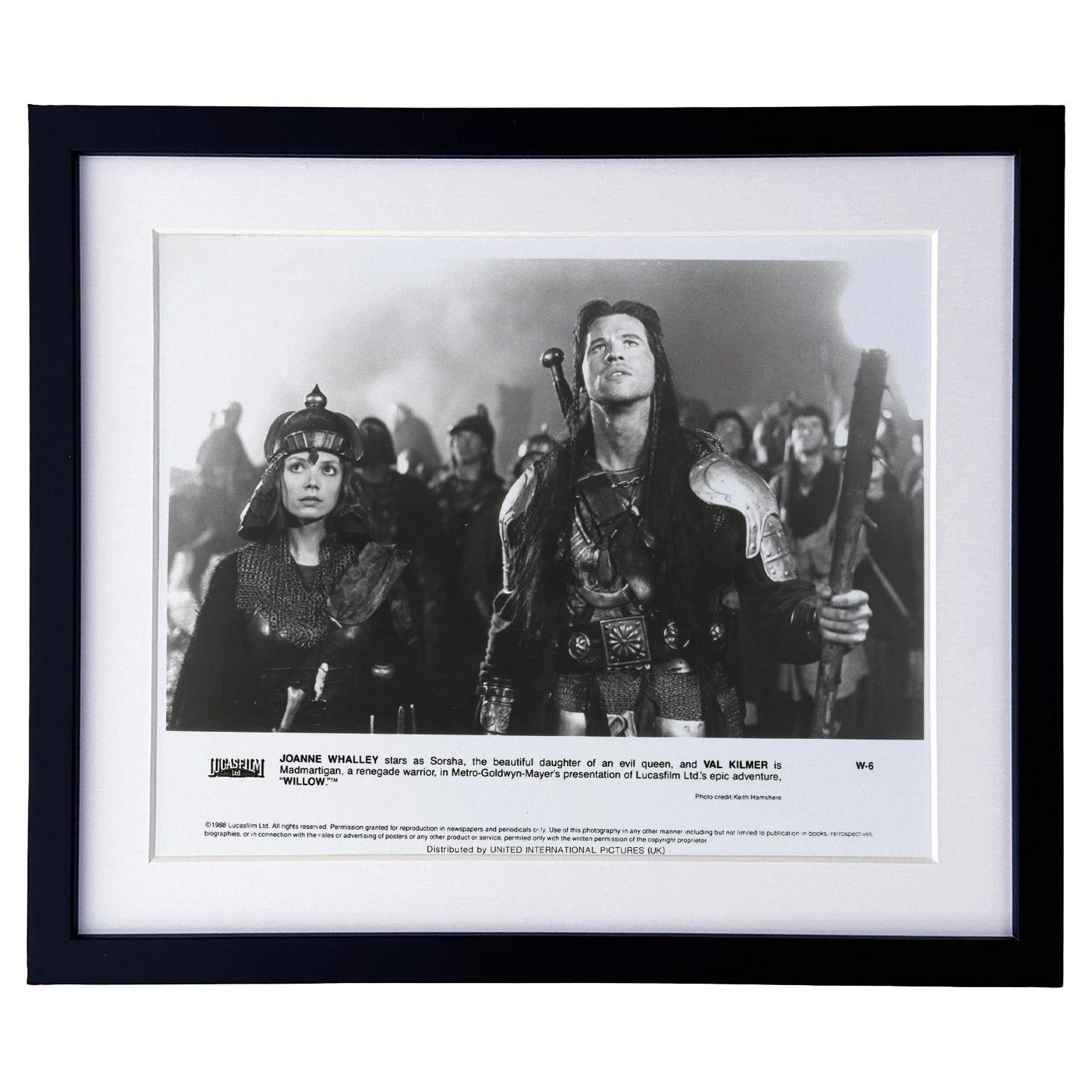 Willow 1988 Publicity Film Movie Press Still Encadré