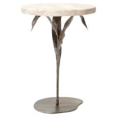 Willow Accent Table in Aged Silver