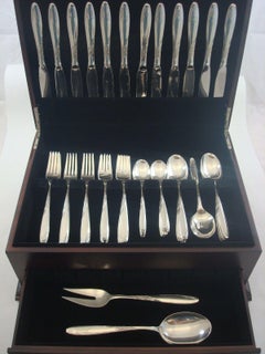 Willow by Gorham Sterling Silver Flatware Service for 12 Set 62 Pieces Wheat