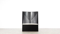 Sedia Willow di Charles Rennie Mackintosh Produzione Cassina Autenticata