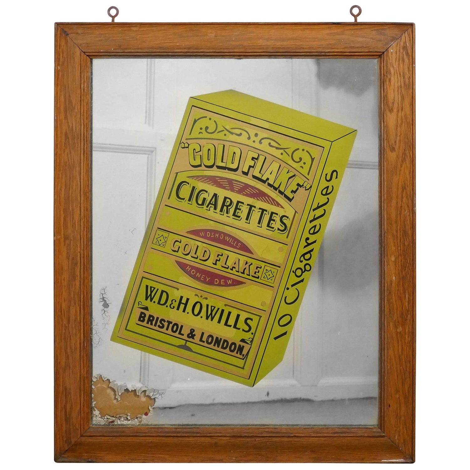 Wills Gold Flake Cigarettes Advertising Mirror For Sale At 1stdibs Wills Gold Flake Cigarettes Advertising Mirror For Sale At 1stdibs