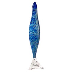 Willsea O'Brien Sculptural Vessel Vase, New York Art Studio Glass