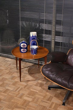 Willumsen & Engholm Folding Teak Tray Table for Fritz Hansen