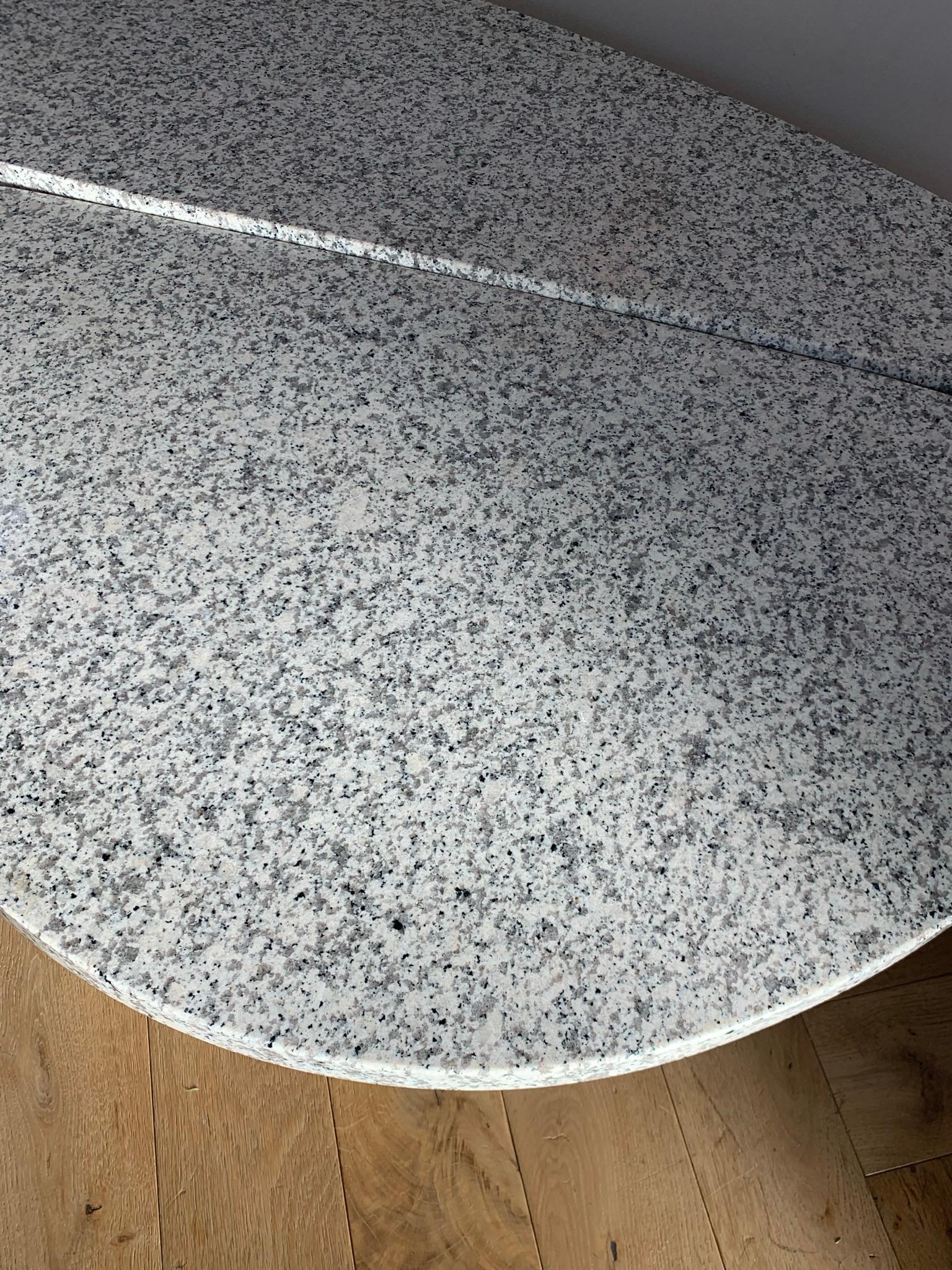 Willy Ballez Granite Marble “Petal” Coffee Table, circa 1975 8