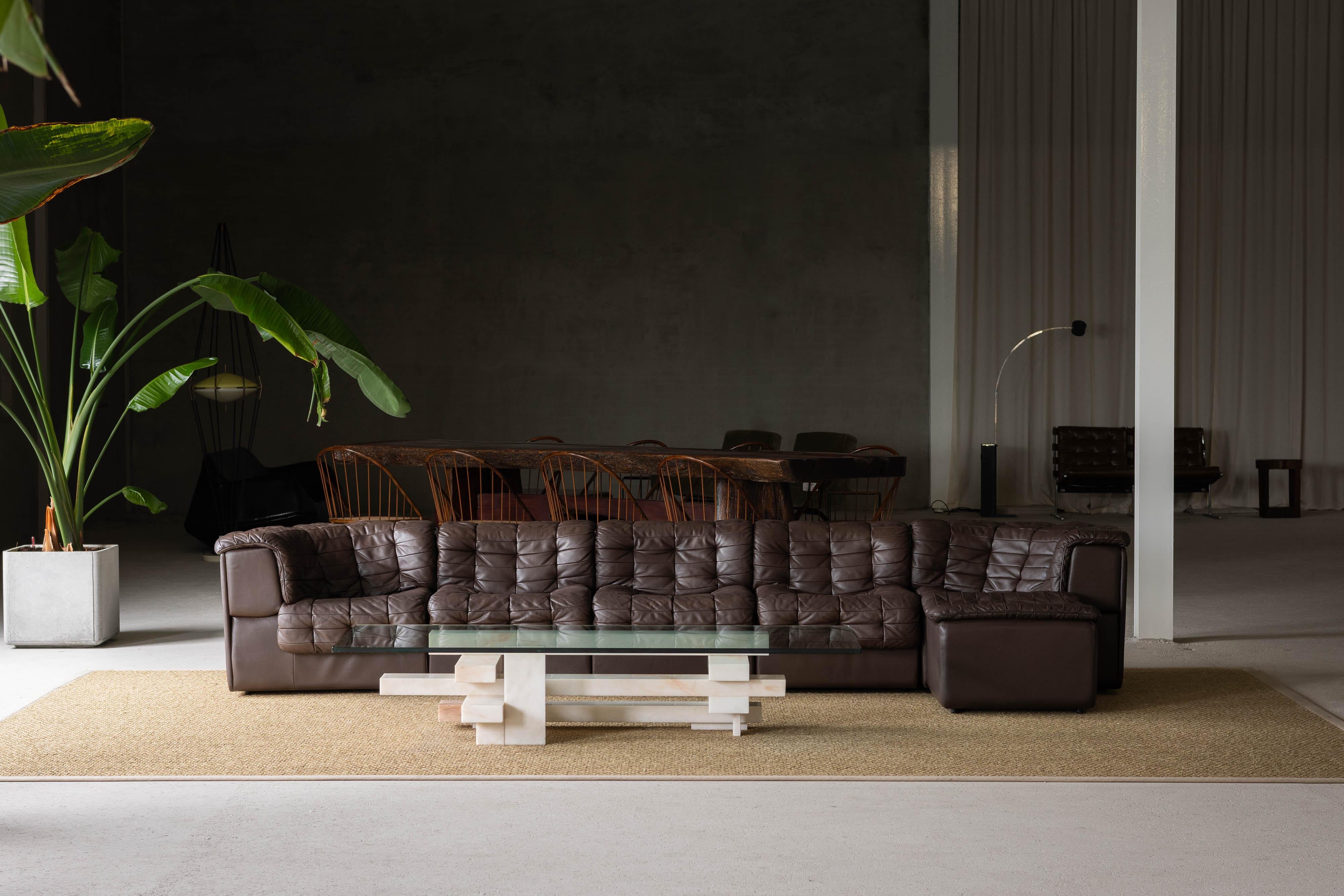 Willy Ballez marble coffee table Belgium 1979 For Sale 10