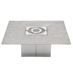 Willy Ceysens Brutalist Coffee Table Neerpelt Belgium, 1970