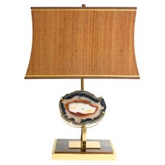 Willy Daro Agate Table Lamp