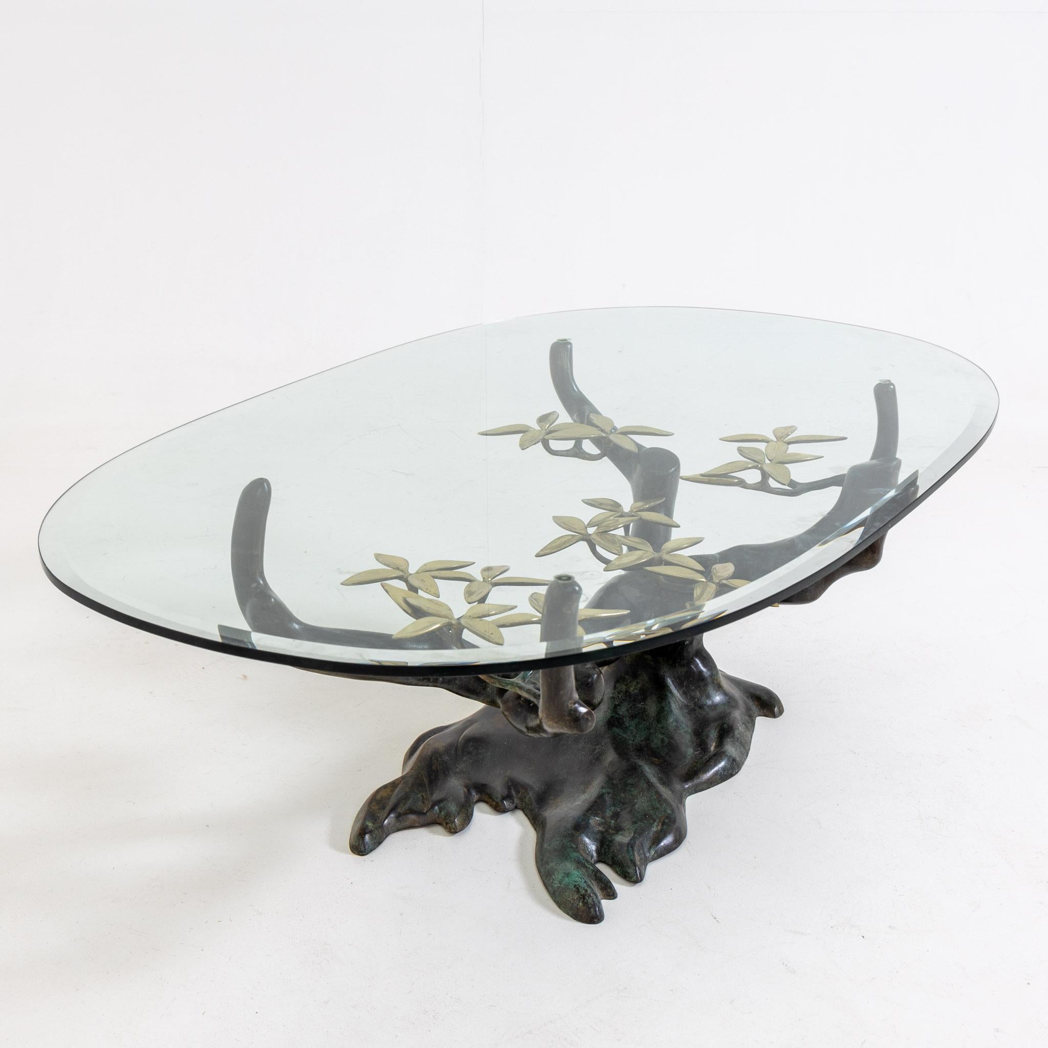 Belgian Willy Daro Coffee Table “Bonsai”, Belgium 1970s