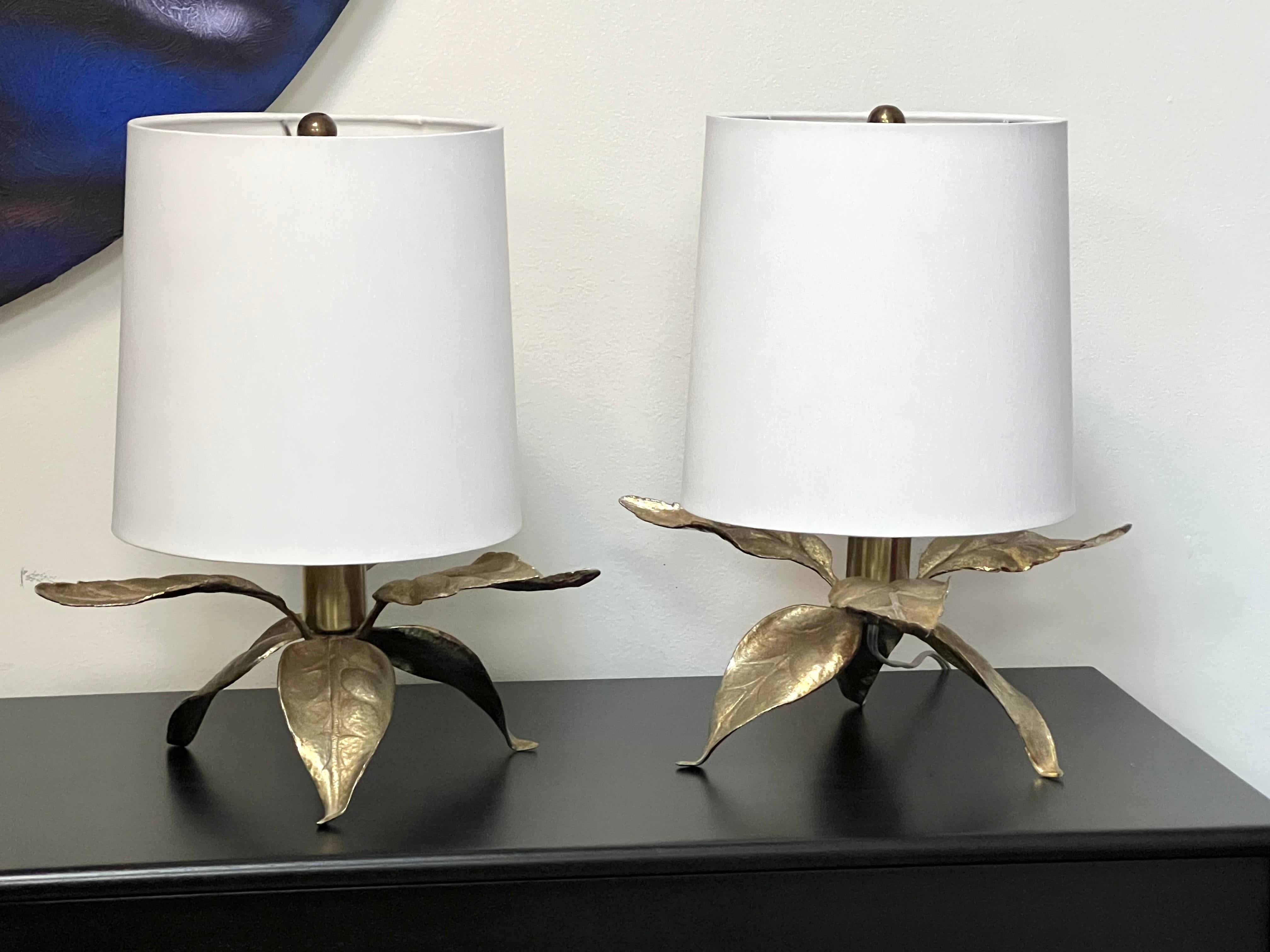 Willy Daro for Massive Pair of Table Lamps For Sale 8