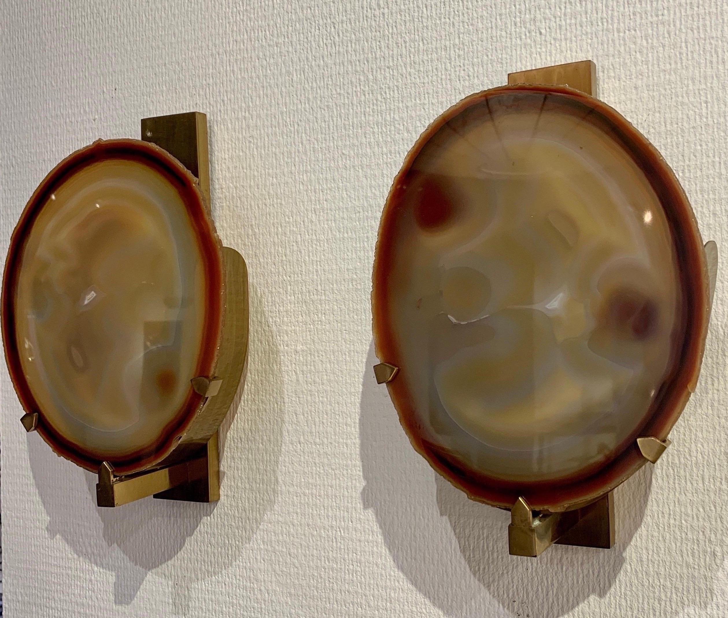 Belgian Willy Daro Sconces, 1970s