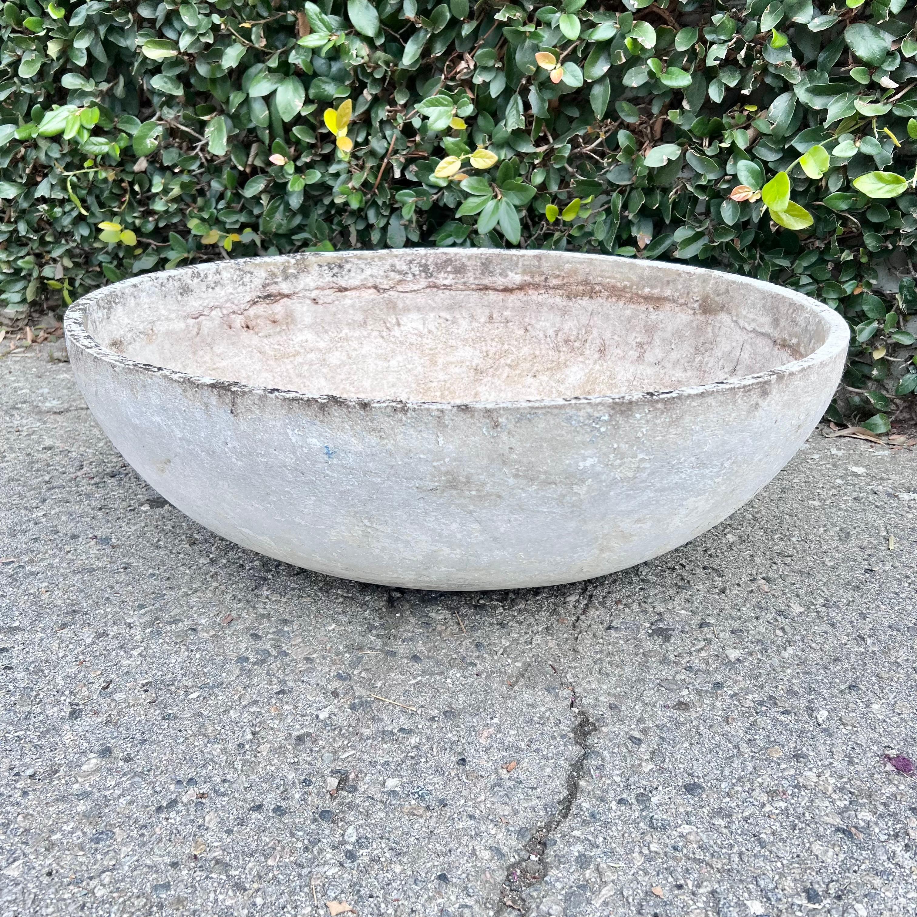 concrete bowl large