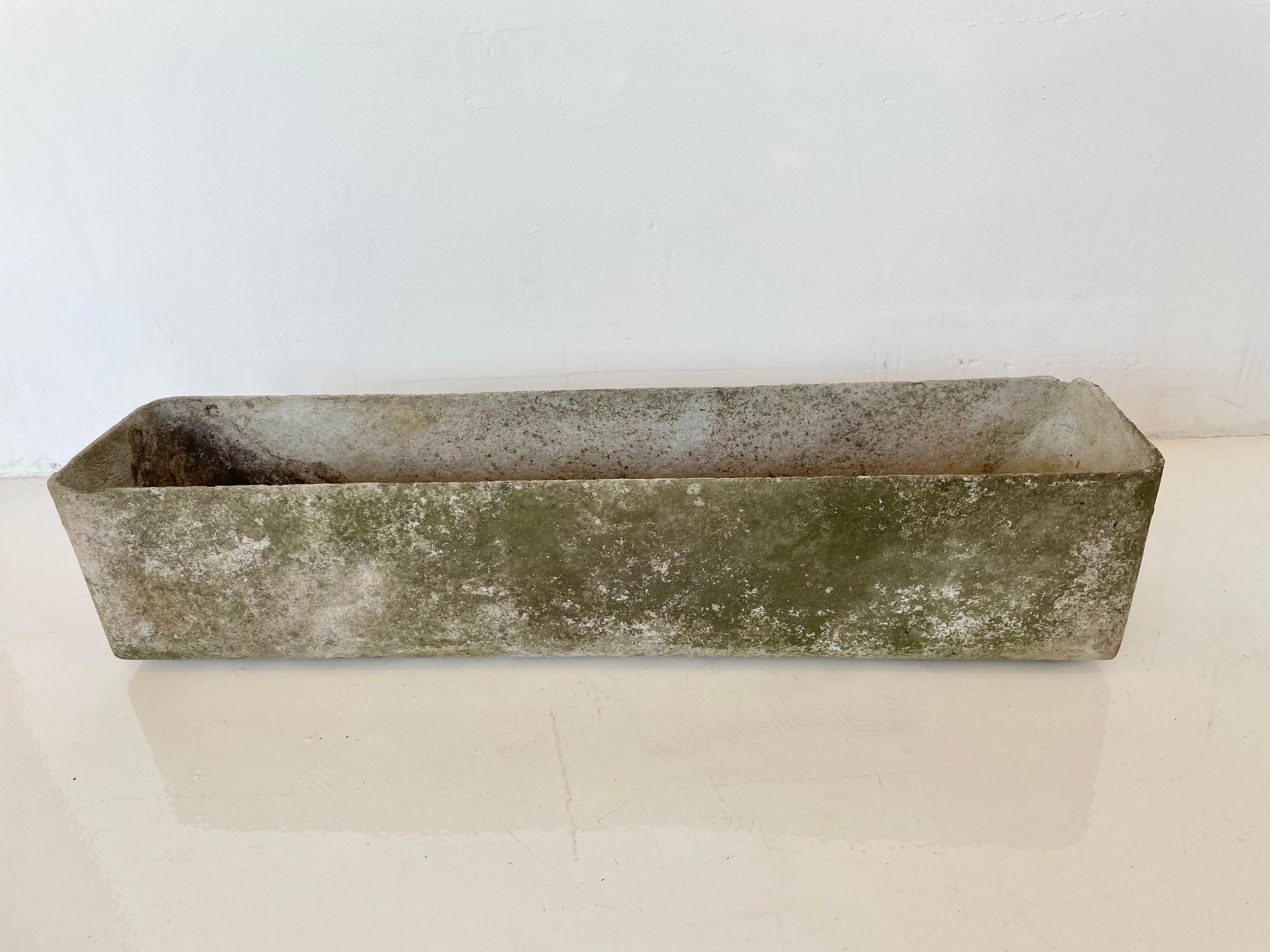 Willy Guhl Concrete Trough Planter For Sale 4