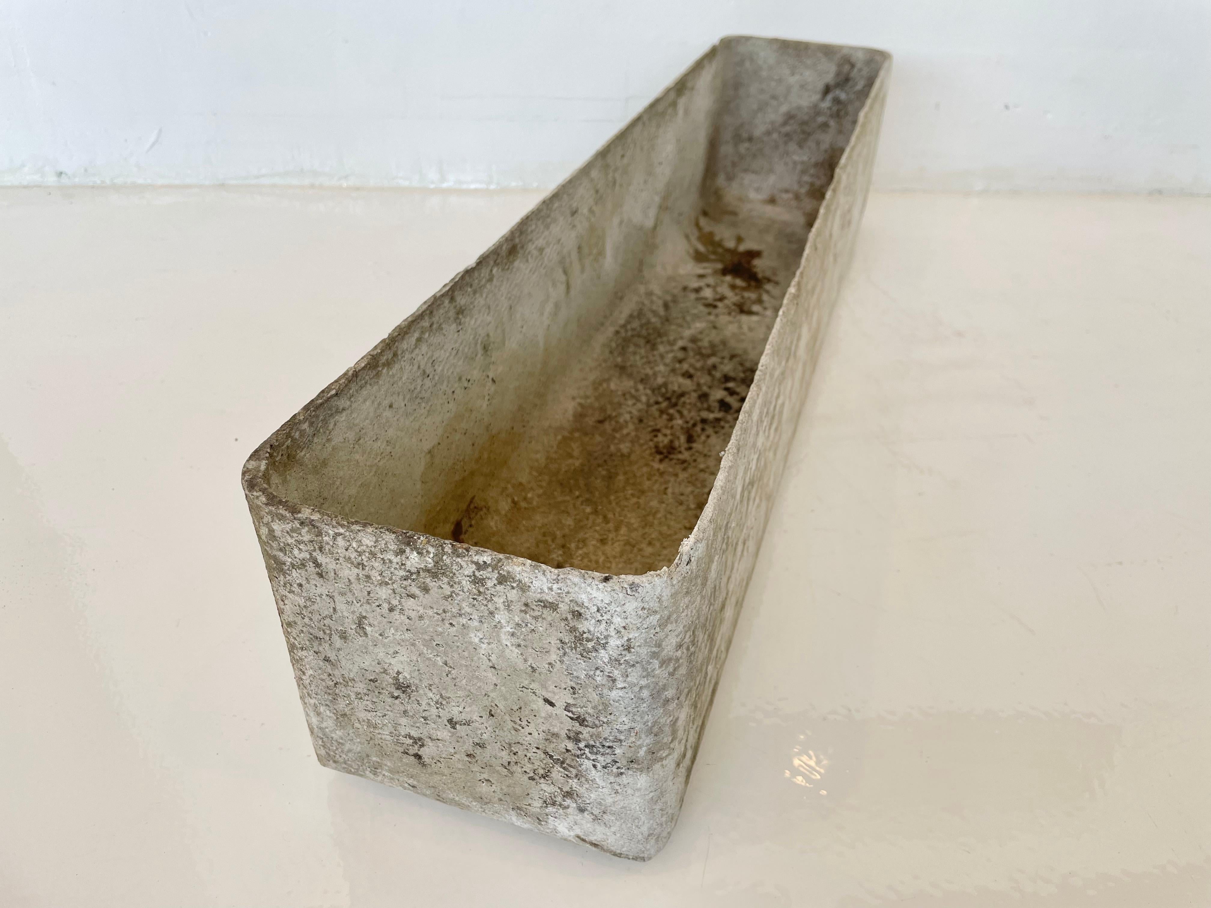 Willy Guhl Concrete Trough Planter For Sale 5