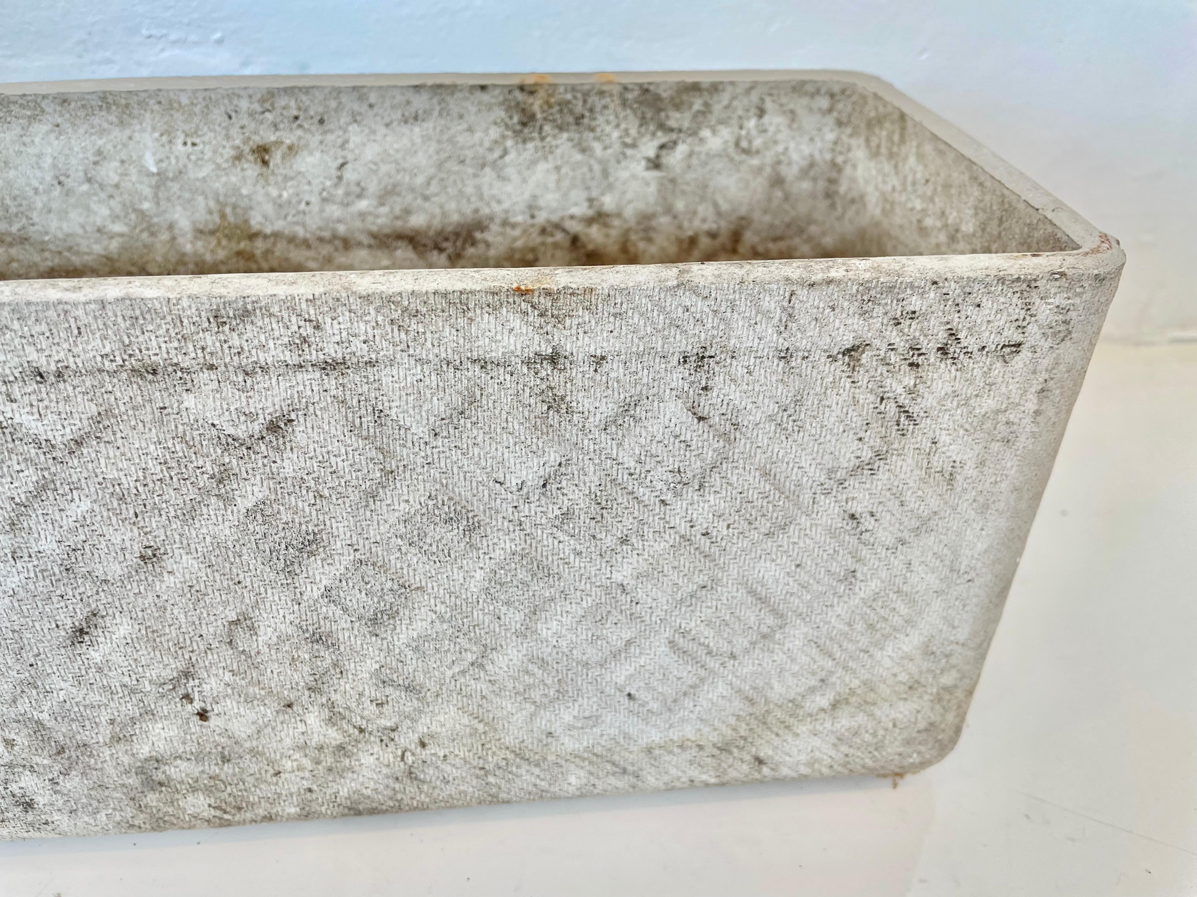 Willy Guhl Concrete Trough Planter In Good Condition For Sale In Los Angeles, CA