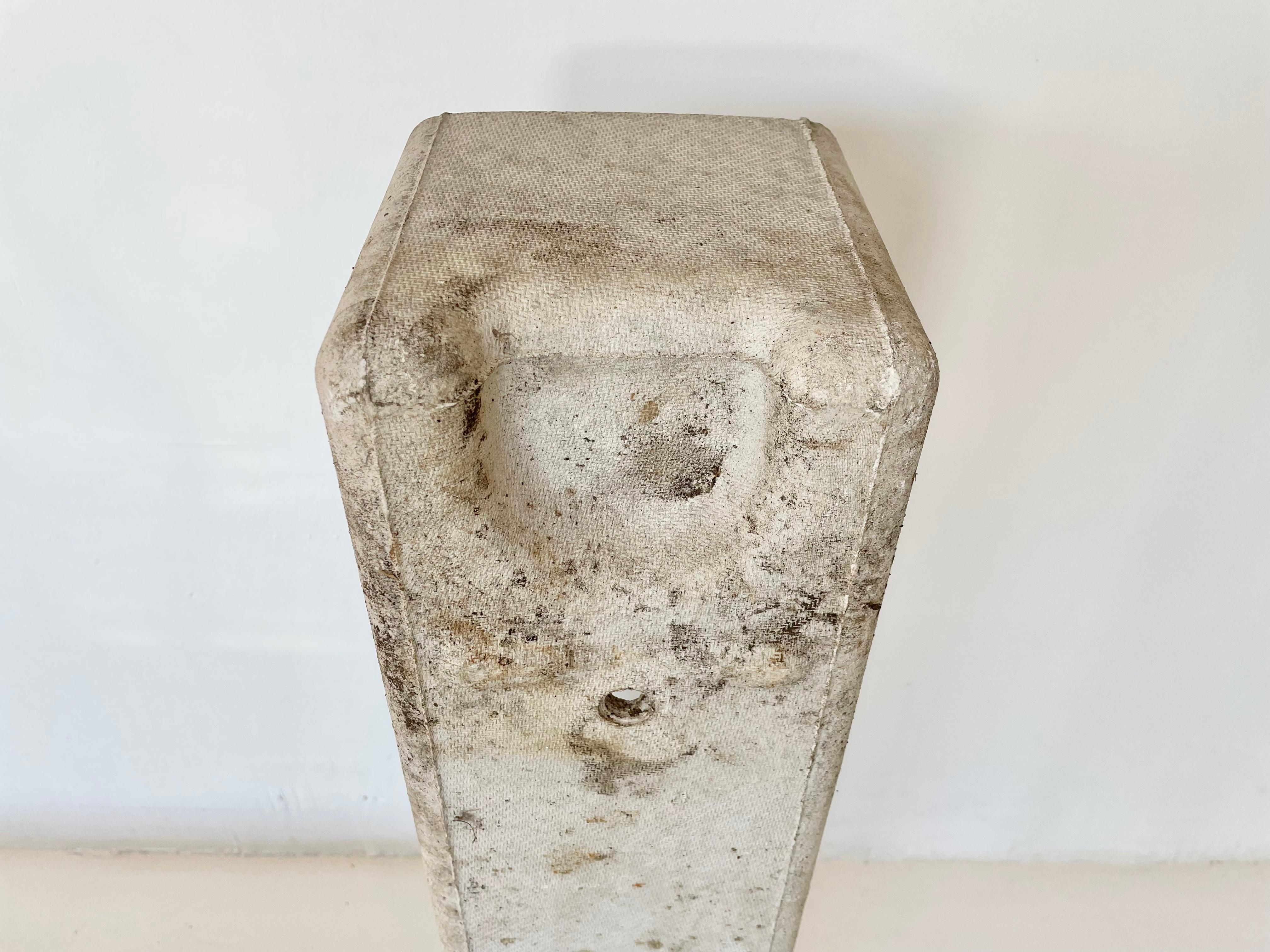 Mid-20th Century Willy Guhl Concrete Trough Planter For Sale