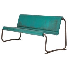 Banc Willy Guhl en polyester, Suisse, 1960