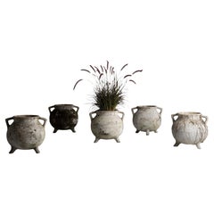 Willy Guhl Cauldron Planters, France, Circa 1950