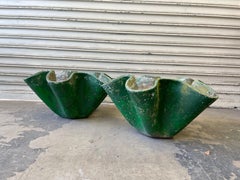 Willy Guhl Clam Shell Planters