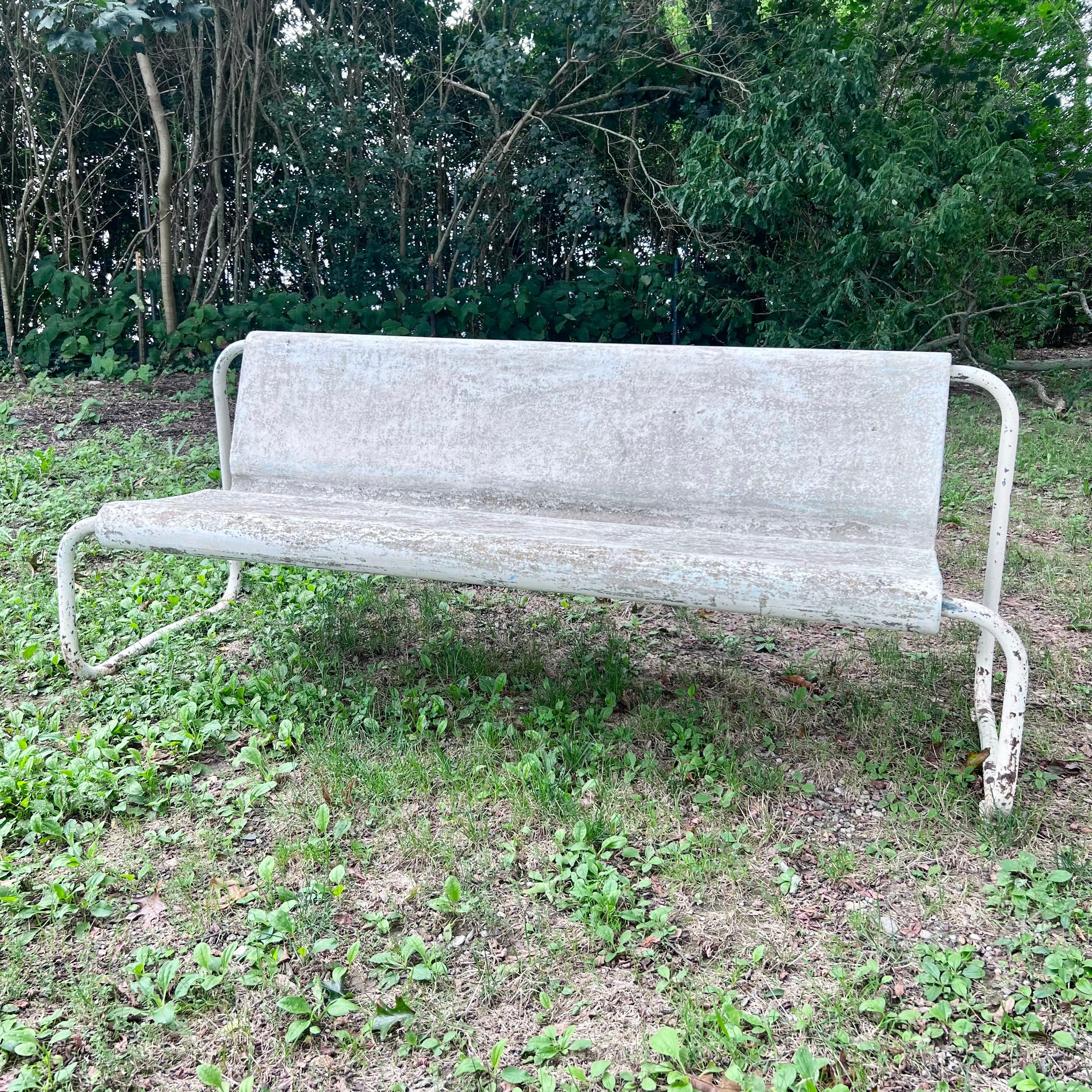 floating garden bench