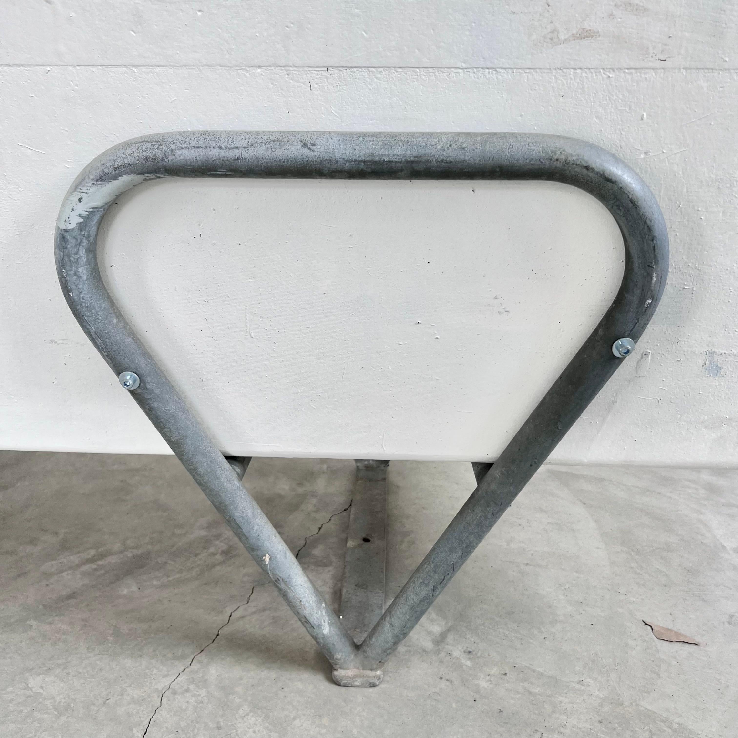 Willy Guhl Concrete and Steel Ribbon Bench, 1960s Switzerland 5