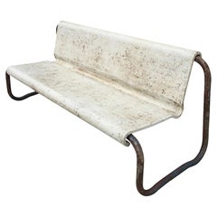 Vintage Willy Guhl Concrete Bench 